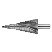 Сверло по металлу ступенчатое HSS, 15 ступеней 4/32мм, спиральный профиль КУРС