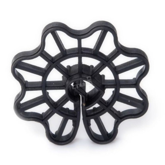 Фиксатор h30мм, d22мм ромашка стеновый