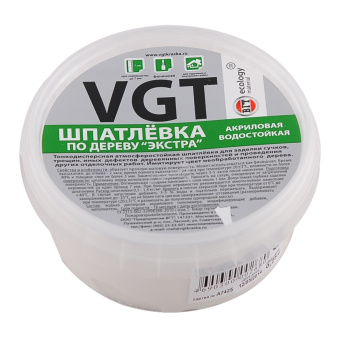 Шпатлёвка Экстра 0,3кг VGT